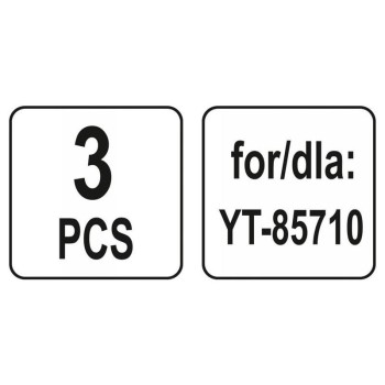 YATO Szintetikus porzsák 70 liter YT-85710 porszívóhoz (3 db/cs) (YT-85730)