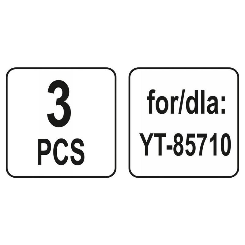 YATO Szintetikus porzsák 70 liter YT-85710 porszívóhoz (3 db/cs) (YT-85730)