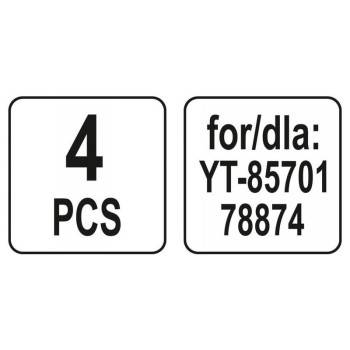 YATO Papír porzsák 30 liter YT-85701 porszívóhoz (4 db/cs) (YT-85732)