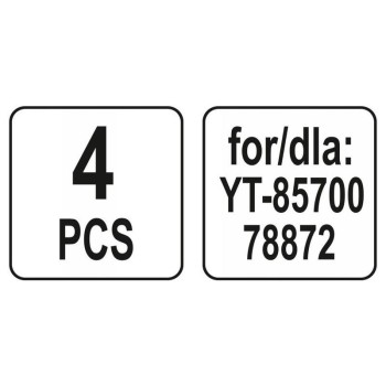 YATO Papír porzsák 20 liter YT-85700 porszívóhoz (4 db/cs) (YT-85736)