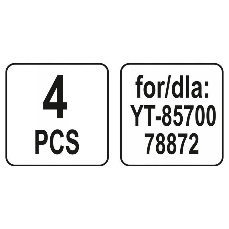 YATO Papír porzsák 20 liter YT-85700 porszívóhoz (4 db/cs) (YT-85736)