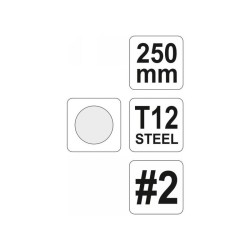 YATO Kerek reszelő 250 mm / #2 közepes (YT-6232)