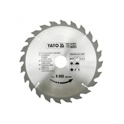 YATO Fűrésztárcsa fához 200 x 30 x 2,2 mm / 24T (YT-6065) YATO Fűrésztárcsa fához 200 x 30 x 2,2 mm / 24T (YT-6065)