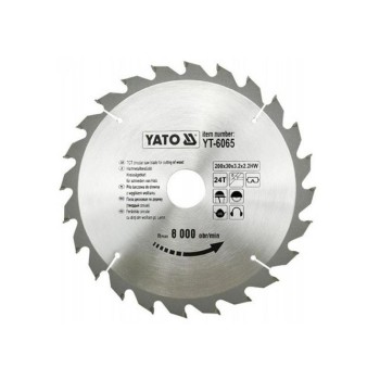 YATO Fűrésztárcsa fához 200 x 30 x 2,2 mm / 24T (YT-6065)