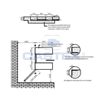 Magas emelésű ollós emelő 3,2 t teherbírás, 0–1720 mm emelési tartomány