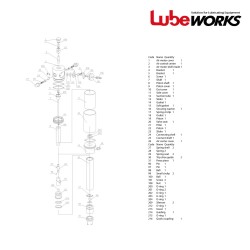 Olajpumpa levegős 5:1-es 18-60-220 literes hordóhoz - Cső Nélkül Olajpumpa levegős 5:1-es 18-60-220 literes hordóhoz - Cső Nélkül