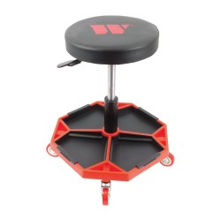 Szerelőszék kerek teleszkópos 4 kerék 136 kg terhelhetőség - Welzh