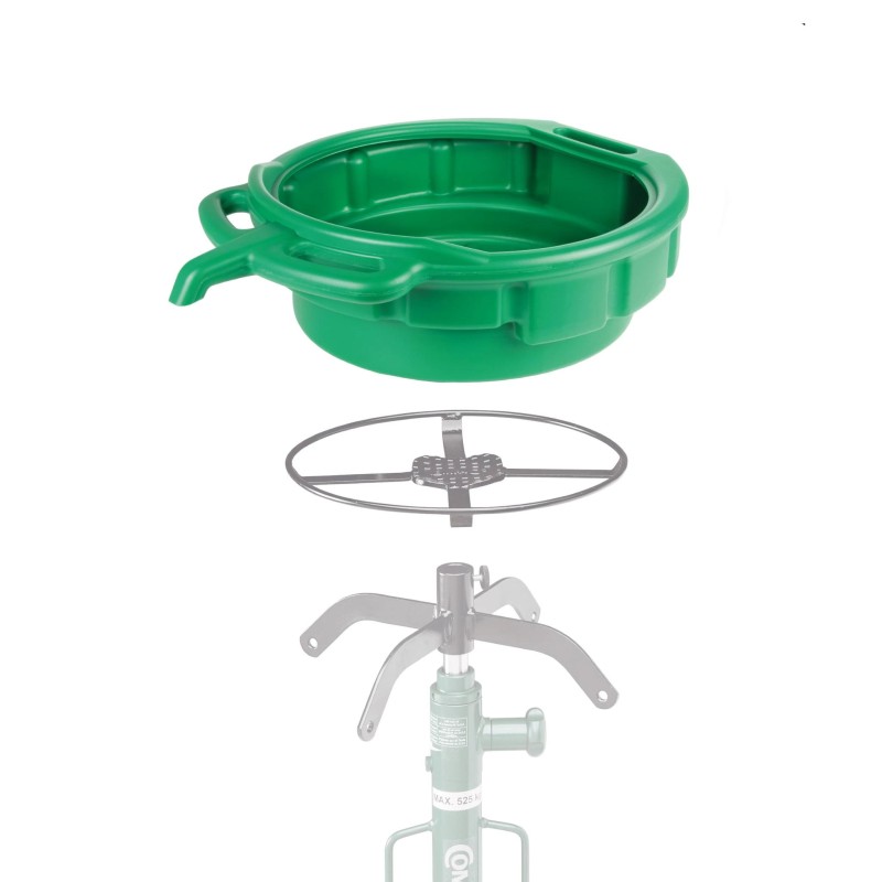 Olajleeresztő tálca 16 literes - Fagyálló folyadékhoz is - Zöld - Compac Olajleeresztő tálca 16 literes - Fagyálló folyadékhoz is - Zöld - Compac