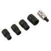 Fékjavító dugókulcs készlet 5 lapú - ötszögű 1/2'' 5 db-os - Laser Tools Fékjavító dugókulcs készlet 5 lapú - ötszögű 1/2'' 5 db-os - Laser Tools