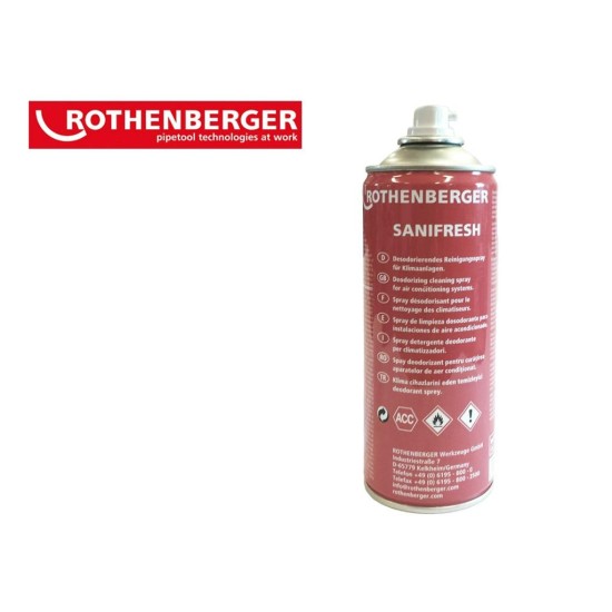 Klímatísztító spray Sanifresh 400 ml Rothenberger (85800-1)