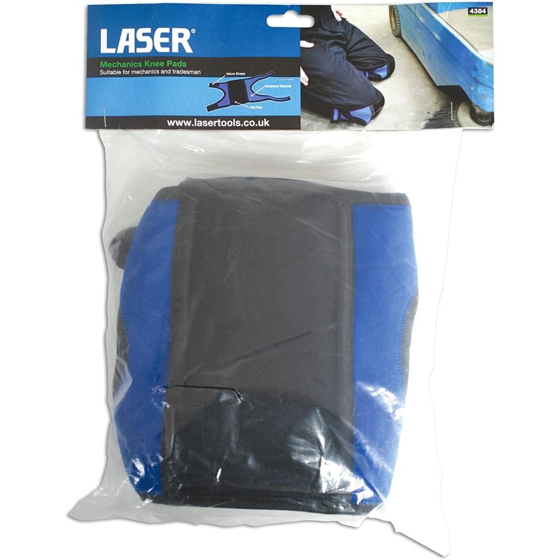 Térdvédő 1 pár - Gél betétes profi tépőzáras kivitel - Laser Tools Térdvédő 1 pár - Gél betétes profi tépőzáras kivitel - Laser Tools