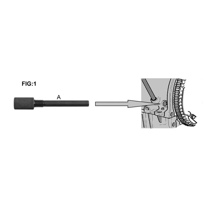 Vezérlésrögzítő készlet Renault 1.5 Blue DCi 2018-tól K9K-872 / K9K-873 Vezérlésrögzítő készlet Renault 1.5 Blue DCi 2018-tól K9K-872 / K9K-873