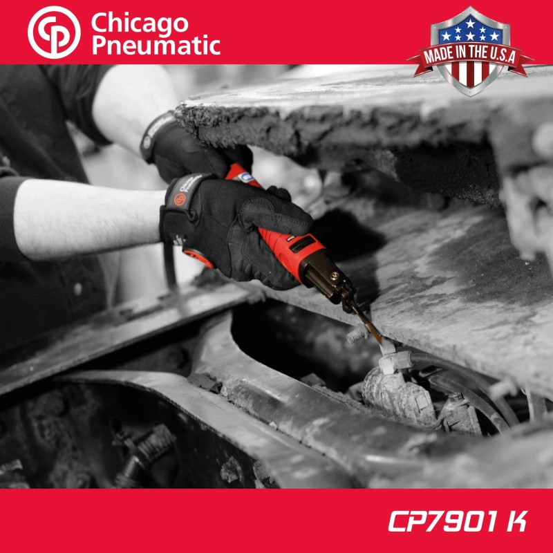 Levegős karosszéria orrfűrész 1/4'' - 156 l/min - 229 mm - Chicago