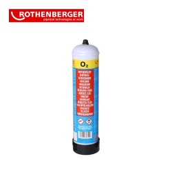 Forrasztó OXIGÉN EU nagynyomású gázpalack 950 ml - Rothenberger Forrasztó OXIGÉN EU nagynyomású gázpalack 950 ml - Rothenberger