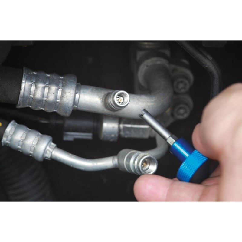 Légkondi, klíma /AC/ szeleptű szerelő szerszám készlet 4+1 db-os - Laser