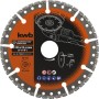 Vágókorong 125 mm Gyémánttárcsa univerzális - KWB