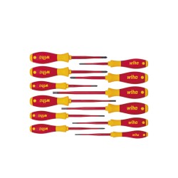 Csavarhúzó készlet VDE Wiha SoftFinish SlimFix 12 db-os SL+PH+PZ+TX (3201K12) Csavarhúzó készlet VDE Wiha SoftFinish SlimFix 12 db-os SL+PH+PZ+TX (3201K12)