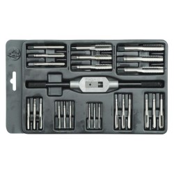 Menetfúró kézi készlet M03-M12 - 25 db-os (YT-24940) Menetfúró kézi készlet M03-M12 - 25 db-os (YT-24940)