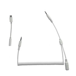 Sztetoszkóp rádiófrekvenciás-hoz speciális kábel hangrögzítéshez (HU97001) Sztetoszkóp rádiófrekvenciás-hoz speciális kábel hangrögzítéshez (HU97001)