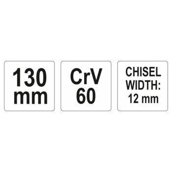 YATO Laposvágó 12/130mm CrV60 (YT-4693)