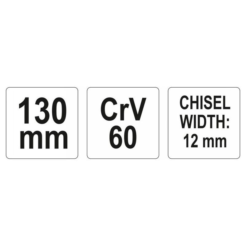 YATO Laposvágó 12/130mm CrV60 (YT-4693)