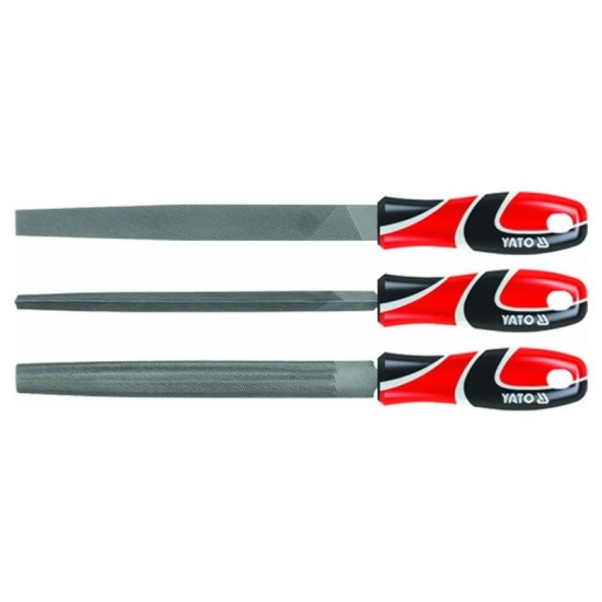 YATO Reszelő készlet 3 részes 250 mm (YT-6237) YATO Reszelő készlet 3 részes 250 mm (YT-6237)