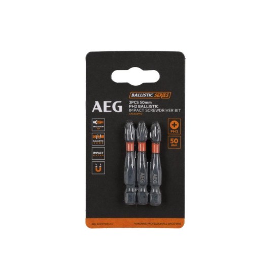 AEG Bithegy PH2 x 50 mm 1/4' (3 db/cs) (4932479181)