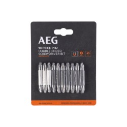 AEG Bithegy PH2 x 45 mm 1/4' kétvégű (10 db/cs) (4932479515) AEG Bithegy PH2 x 45 mm 1/4' kétvégű (10 db/cs) (4932479515)