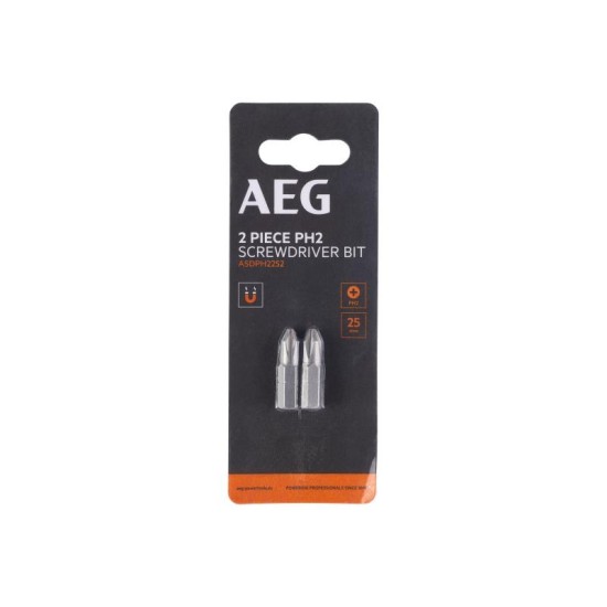 AEG Bithegy PH2 x 25 mm 1/4' (2 db/cs) (4932479520)