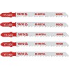 YATO Dekopírfűrészlap T6TPI 100/1,27 mm bimetál (5 db/cs) (YT-3400)