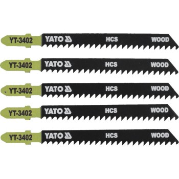 YATO Dekopírfűrészlap T8TPI 100/75 mm HCS (5 db/cs) (YT-3402)