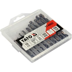YATO Kétvégű csigafúró készlet 3-6 mm-ig HSS (YT-40025) YATO Kétvégű csigafúró készlet 3-6 mm-ig HSS (YT-40025)
