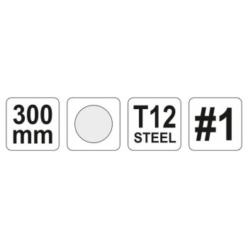 YATO Kerek reszelő 300 mm / #1 durva (YT-62271)