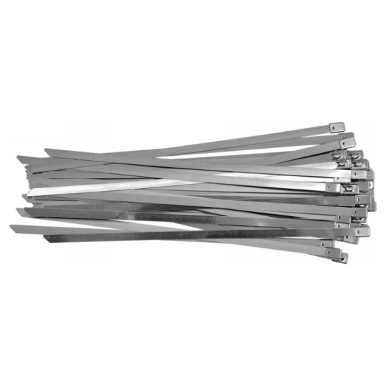 YATO Kábelkötegelő Inox 300 x 8,0 mm (50 db/cs) (YT-70582)