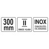 YATO Vonalzó inox 300 mm (YT-70721)