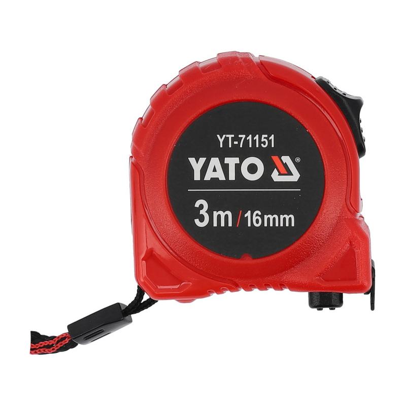 YATO Mérőszalag 3 m x 16 mm (YT-71151)