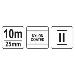YATO Mérőszalag 10 m x 25 mm (YT-71156)