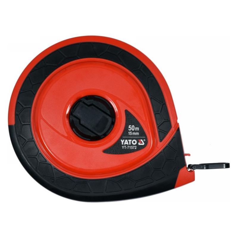 YATO Mérőszalag 50 m x 15 mm üvegszálas zárt (YT-71572)