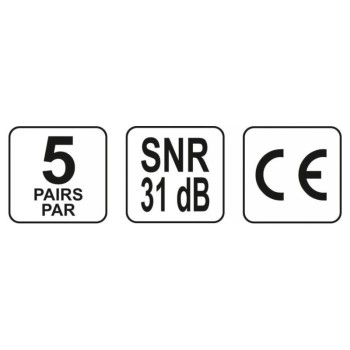 YATO Füldugó vágott 7-12 mm (5 pár/cs) (YT-74551)