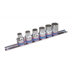 Dugókulcs - crowafej készlet 1/2'' belső torx E10-E20 6 db-os (4106PR) Dugókulcs - crowafej készlet 1/2'' belső torx E10-E20 6 db-os (4106PR)