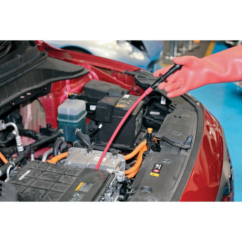 Csavarfelszedő 4 karmos flexibilis 1000V-os SZIGETELT csipesz 610 mm