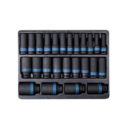 Gépi dugófej készlet hosszú 1/2'' hosszú 8-36 mm-es (9-4435MP) Gépi dugófej készlet hosszú 1/2'' hosszú 8-36 mm-es (9-4435MP)