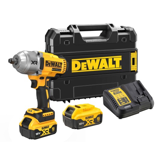 Ütvecsavarozó akkus 18V 1898 Nm 1/2'' 2db 5Ah - DeWalt (DCF900P2T-QW)