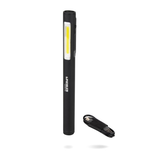 Szerelőlámpa LED COB ledes Toll alakú akkumulátoros USB-C - Pichler (92102210)