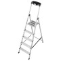 Létra ALU lépcsőfokos álló 1x 5 fokos - Krause Monto SAFETY (126337)