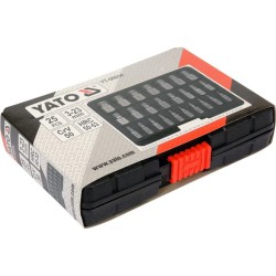 YATO Törtcsavar kiszedő készlet 25 részes (belső torx, imbusz és spline csavarokhoz) (YT-06034) YATO Törtcsavar kiszedő készlet 25 részes (belső torx, imbusz és spline csavarokhoz) (YT-06034)