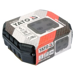 YATO Törtcsavarfej leszedő készlet 5 részes 3/8' 10-16 mm CrMo (YT-06038) YATO Törtcsavarfej leszedő készlet 5 részes 3/8' 10-16 mm CrMo (YT-06038)