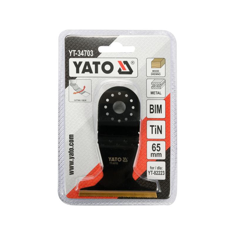 YATO Fűrészlap multifunkciós géphez 65 mm bimetál-titán-nitrid (YT-34703)