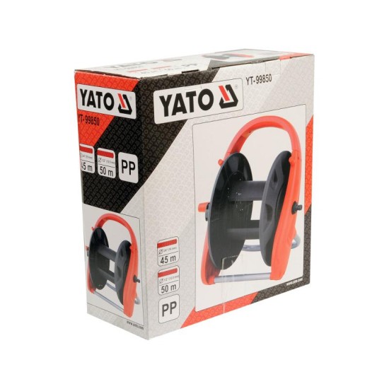 YATO Tömlőtartó kocsi 1/2' 50 m, 3/4' 20 m (YT-99850)