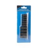 Adapter készlet menetfúrókhoz 10 db-os 4 lapú M1.5-M12 -mágneses (MK6181)